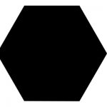 Gresie Hexagonala Donato Black 18x20cm