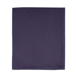 Prosop baie Waffle Indigo 80x160